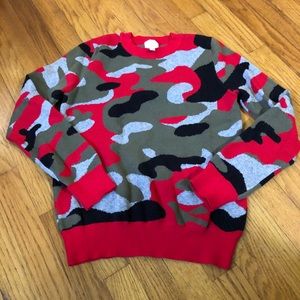 Sen army knit sweater